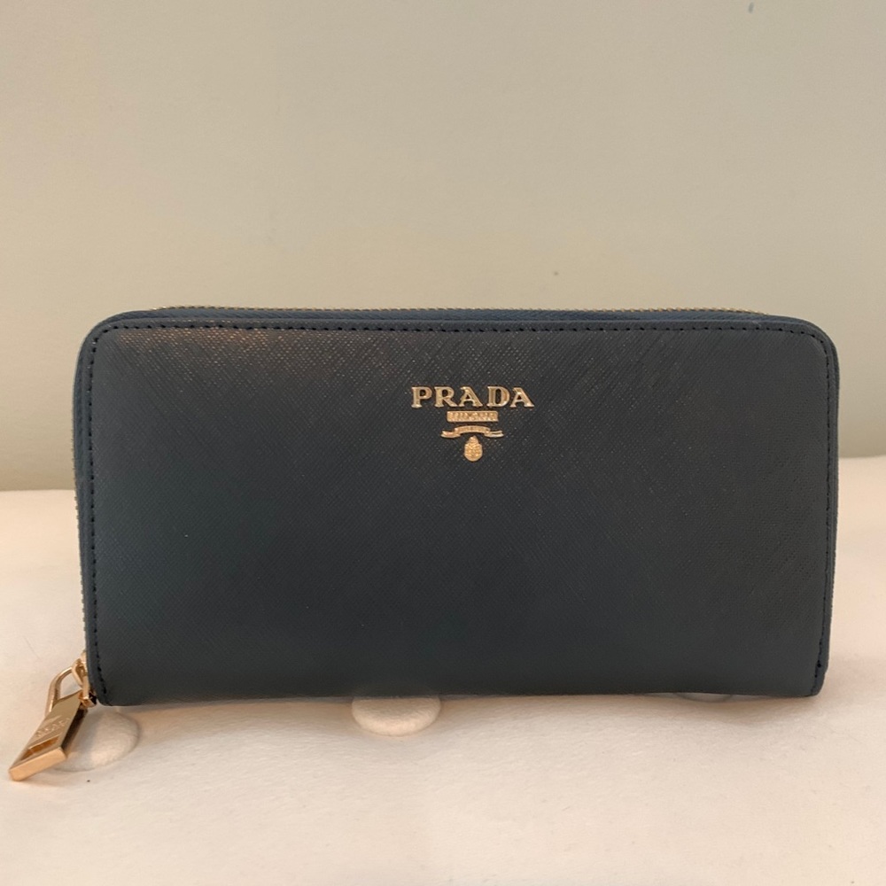 Prada Zip Around Wallet
